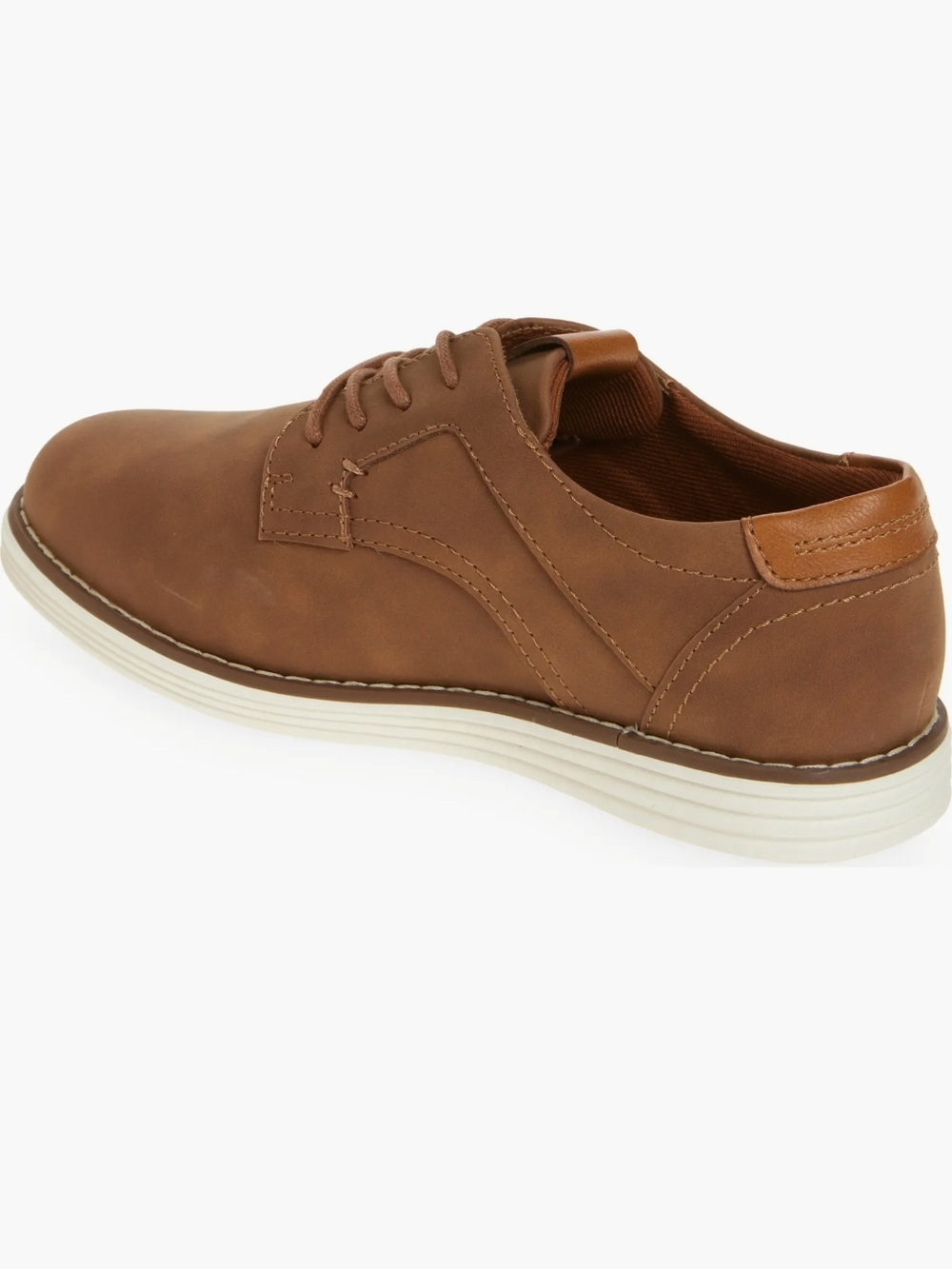 Nordstrom Kids Brown Lace-Up Dress Shoe